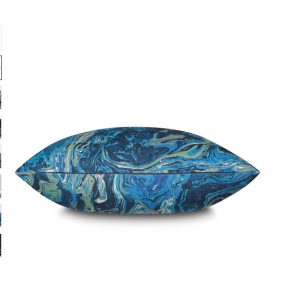 Bundle 2 New Eastern Accents Studio 773 Gosia Ocean Decorative Pillow - Picture 2 of 9